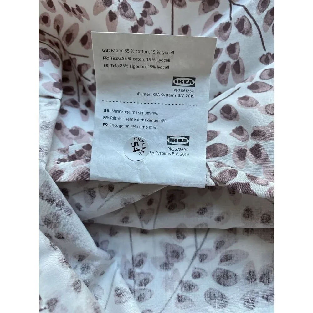 Ikea Roseniberis Bed Pillowcase Set